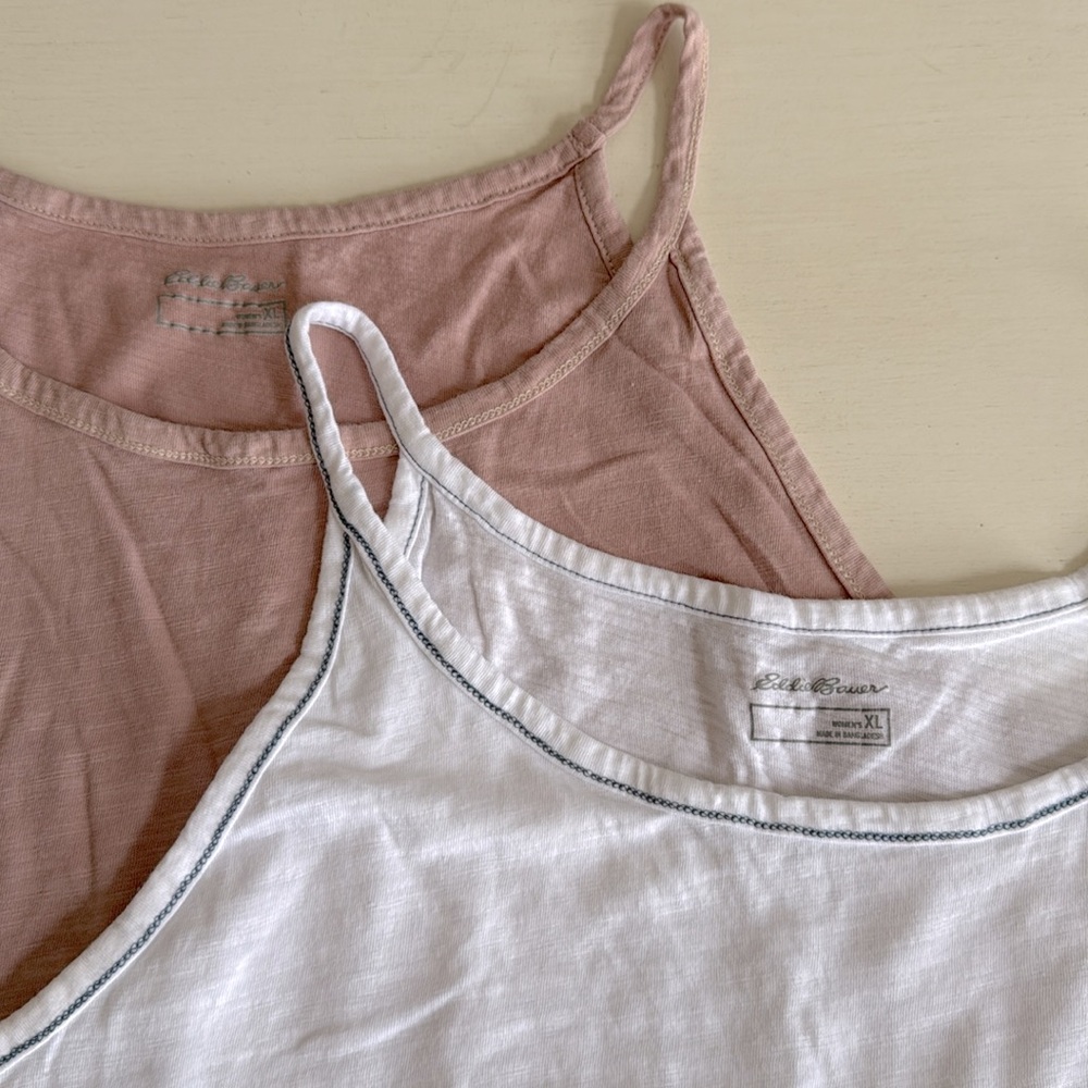 Bundle of two XL Eddie Bauer Tank Tops